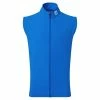 FootJoy Gents Full-Zip Knit Vest Cobalt -Golf Clothing Shop P 80157FOOTJOYVESTCOBALTGENTS L