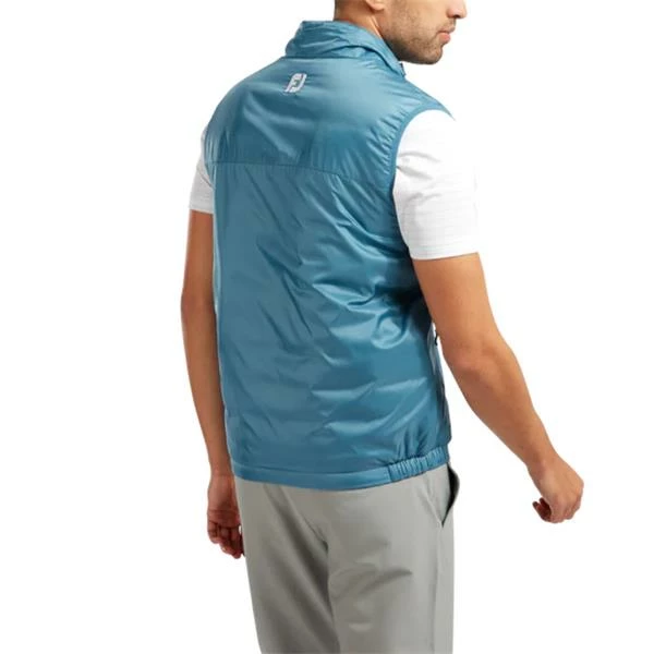 FootJoy Gents Lightweight Thermal Vest Blue 4 FootJoy Gents Lightweight Thermal Vest Blue - Image 2