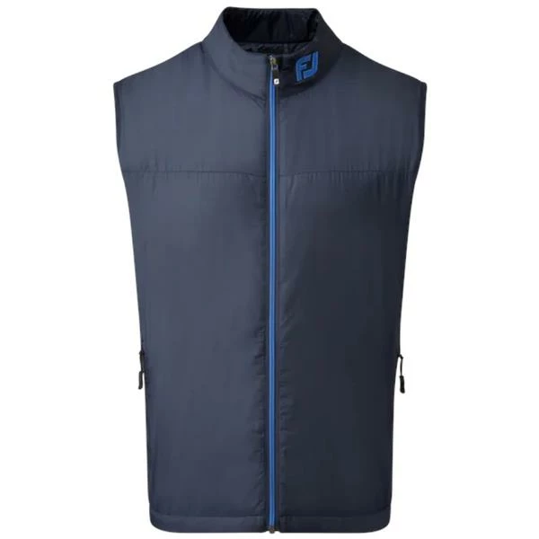 FootJoy Gents Lightweight Thermal Vest Navy - Lagoon 3 FootJoy Gents Lightweight Thermal Vest Navy - Lagoon