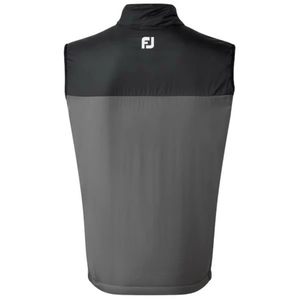 FootJoy Gents Lightweight Thermal Vest Black - Coal 4 FootJoy Gents Lightweight Thermal Vest Black - Coal - Image 2