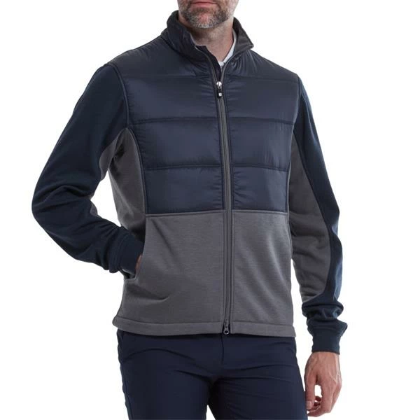 FootJoy Gents Hybrid Insulated Jacket Navy - Charcoal 5 FootJoy Gents Hybrid Insulated Jacket Navy - Charcoal - Image 3