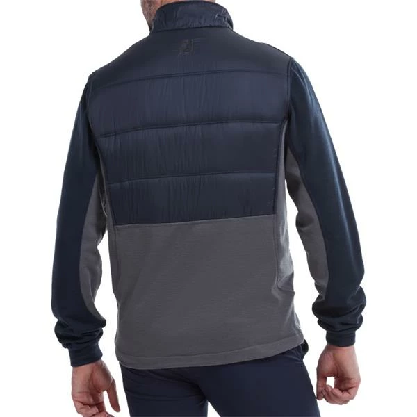 FootJoy Gents Hybrid Insulated Jacket Navy - Charcoal 6 FootJoy Gents Hybrid Insulated Jacket Navy - Charcoal - Image 4