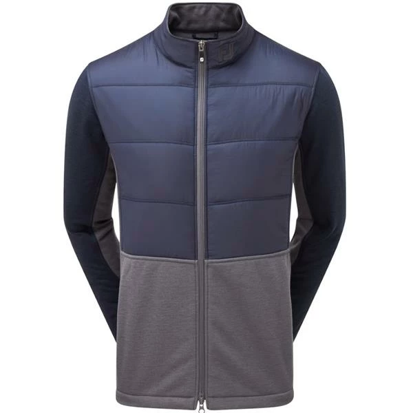 FootJoy Gents Hybrid Insulated Jacket Navy - Charcoal 3 FootJoy Gents Hybrid Insulated Jacket Navy - Charcoal