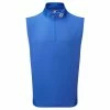 FootJoy Gents Stretch Woven Vest Royal -Golf Clothing Shop P 88399FJGENTSSTRETCHWOVENVESTROYAL L