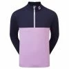 FootJoy Gents Colour Block Chill-Out Navy - Lavender -Golf Clothing Shop P 88400FJGENTSCOLOURBLOCKCHILLOUTNAVYLAVENDER L