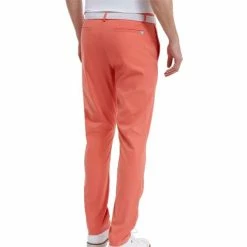 FootJoy Gents Lite Tapered Fit Trouser Coral -Golf Clothing Shop P 88409FJGENTSLITETAPEREDTROUSERSCORAL 3 L