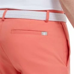 FootJoy Gents Lite Tapered Fit Trouser Coral -Golf Clothing Shop P 88409FJGENTSLITETAPEREDTROUSERSCORAL 4 L