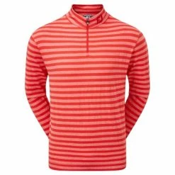 FootJoy Gents Peached Jersey Chill-Out Red