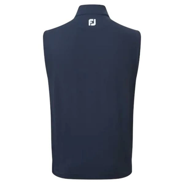 FootJoy Gents Full-Zip Knit Vest Navy 4 FootJoy Gents Full-Zip Knit Vest Navy - Image 2