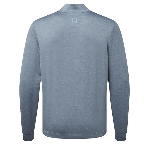 FootJoy Gents Jacquard Chill-Out Mid-Layer Bluestone 4 FootJoy Gents Jacquard Chill-Out Mid-Layer Bluestone - Image 2