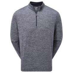 FootJoy Gents Jacquard Chill-Out Midlayer Navy