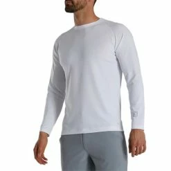 FootJoy Gents ThermoSeries Base-Layer White 8 FootJoy Gents ThermoSeries Base-Layer White -Golf Clothing Shop P 88816FOOTJOYBASELAYERWHITEGENTS 3 L