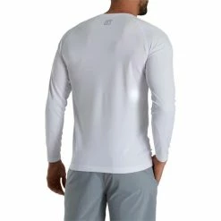 FootJoy Gents ThermoSeries Base-Layer White 9 FootJoy Gents ThermoSeries Base-Layer White -Golf Clothing Shop P 88816FOOTJOYBASELAYERWHITEGENTS 4 L