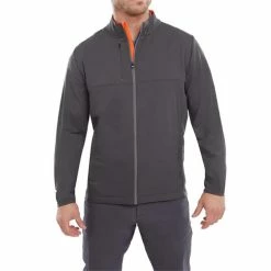 FootJoy Gents Hybrid Jacket Charcoal -Golf Clothing Shop P 88822FOOTJOYJACKETCHARCOALGENTS 2 L