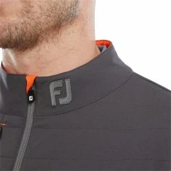 FootJoy Gents Hybrid Jacket Charcoal -Golf Clothing Shop P 88822FOOTJOYJACKETCHARCOALGENTS 4 L