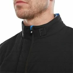 FootJoy Gents Hybrid Vest Black 11 FootJoy Gents Hybrid Vest Black -Golf Clothing Shop P 88824FOOTJOYVESTBLACKGENTS 4 L