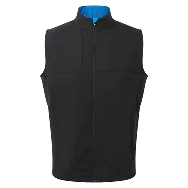 FootJoy Gents Hybrid Vest Black 3 FootJoy Gents Hybrid Vest Black