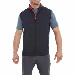 FootJoy Gents Hybrid Vest Navy -Golf Clothing Shop P 88825FOOTJOYVESTNAVYGENTS 2 L