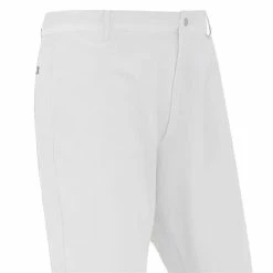 FootJoy Gents Lite Tapered Fit Trousers White 5 FootJoy Gents Lite Tapered Fit Trousers White -Golf Clothing Shop P 90175FOOTJOYTROUSERSWHITEGENTS 1 L