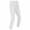 FootJoy Gents Lite Tapered Fit Trousers White 1 FootJoy Gents Lite Tapered Fit Trousers White -Golf Clothing Shop P 90175FOOTJOYTROUSERSWHITEGENTS L