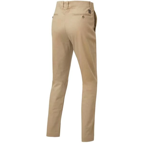 FootJoy Gents Tapered Fit Chino Trouser Tan 4 FootJoy Gents Tapered Fit Chino Trouser Tan - Image 2
