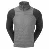 FootJoy Gents Hybrid Jacket Charcoal Grey -Golf Clothing Shop P 92970FJGENTSHYBRIDJACKETCHARCOALGREY L