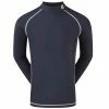 FootJoy Gents Performance Baselayer Mock Navy 1 FootJoy Gents Performance Baselayer Mock Navy -Golf Clothing Shop P 95041FOOTJOYMOCKNAVYGENTS L