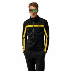 J.Lindeberg Gents Jarvis Mid Layer Daylily -Golf Clothing Shop P AMJS06691JLINDEBERGMIDLAYERDAYLILYK099GENTS 2 L
