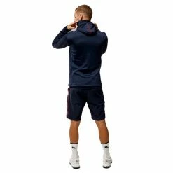 J.Lindeberg Gents Aerial Hood Jacket Navy (6855) -Golf Clothing Shop P AMJS06695JLINDEBERGHOODJACKETNAVY6855GENTS 3 L