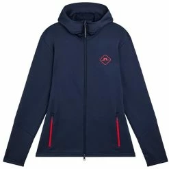 J.Lindeberg Gents Aerial Hood Jacket Navy (6855)