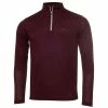 Calvin Klein Golf Gents Harlem ¼ Zip Top Burgundy -Golf Clothing Shop P C9304CALIVNKLEINTOPBURGUNDYGENTS L
