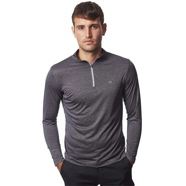 Calvin Klein Golf Gents Harlem ¼ Zip Top Grey Marl 6 Calvin Klein Golf Gents Harlem ¼ Zip Top Grey Marl - Image 4
