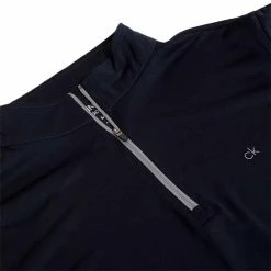 Calvin Klein Golf Gents Harlem ¼ Zip Top Navy -Golf Clothing Shop P C9304CALIVNKLEINTOPNAVYGENTS 3 L