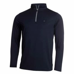 Calvin Klein Golf Gents Harlem ¼ Zip Top Navy