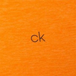 Calvin Klein Golf Gents Harlem ¼ Zip Top Orange Marl -Golf Clothing Shop P C9304CALIVNKLEINTOPORANGEMARLGENTS 3 L
