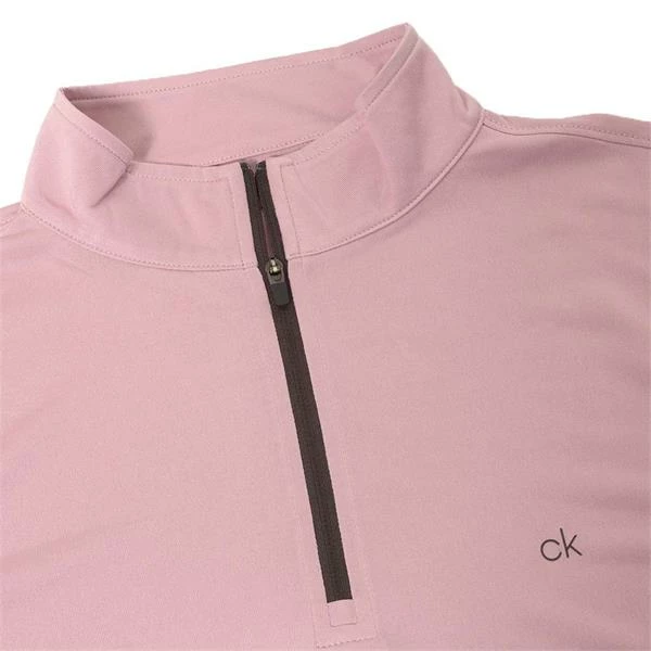 Calvin Klein Golf Gents Harlem ¼ Zip Top Purple 5 Calvin Klein Golf Gents Harlem ¼ Zip Top Purple - Image 3