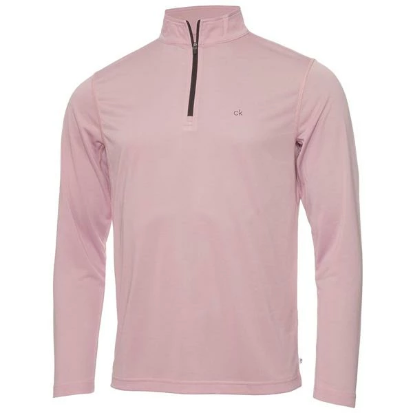 Calvin Klein Golf Gents Harlem ¼ Zip Top Purple 3 Calvin Klein Golf Gents Harlem ¼ Zip Top Purple