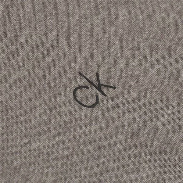Calvin Klein Golf Gents Harlem ¼ Zip Top Silver Marl 5 Calvin Klein Golf Gents Harlem ¼ Zip Top Silver Marl - Image 3
