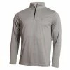 Calvin Klein Golf Gents Harlem ¼ Zip Top Silver Marl -Golf Clothing Shop P C9304CALIVNKLEINTOPSILVERMARLGENTS L