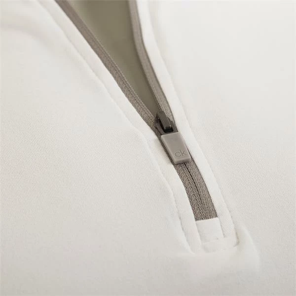 Calvin Klein Golf Gents Newport Premium ½ Zip Top White 6 Calvin Klein Golf Gents Newport Premium ½ Zip Top White - Image 4