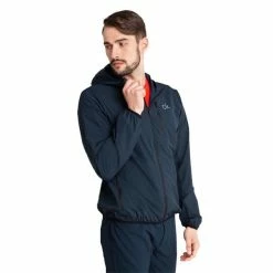 Calvin Klein Golf Gents Ultra-Lite Jacket Navy -Golf Clothing Shop P C9389CALVINKLEINJACKETNAVYGENTS 4 L