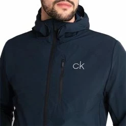 Calvin Klein Golf Gents Ultra-Lite Jacket Navy -Golf Clothing Shop P C9389CALVINKLEINJACKETNAVYGENTS 5 L