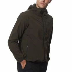 Calvin Klein Golf Gents Ultralite Jacket Khaki -Golf Clothing Shop P C9389CKGOLFGENTSULTRALITEJKTKHAKI 3 L