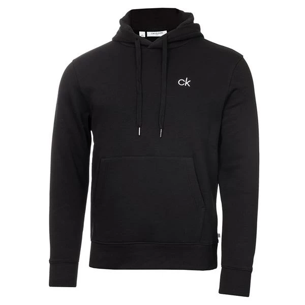 Calvin Klein Golf Gents Planet Performance Fleece Hoodie Black 3 Calvin Klein Golf Gents Planet Performance Fleece Hoodie Black