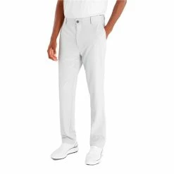 Calvin Klein Golf Gents Bullet Stretch Trousers Pale Silver -Golf Clothing Shop P C9584CALVINKLEINTROUSERSPALESILVERGENTS 2 L