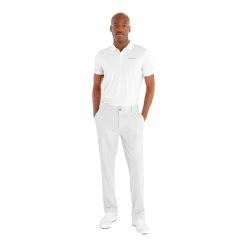 Calvin Klein Golf Gents Bullet Stretch Trousers Pale Silver -Golf Clothing Shop P C9584CALVINKLEINTROUSERSPALESILVERGENTS 4 L