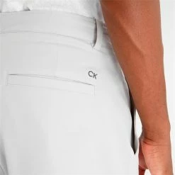 Calvin Klein Golf Gents Bullet Stretch Trousers Pale Silver -Golf Clothing Shop P C9584CALVINKLEINTROUSERSPALESILVERGENTS 5 L