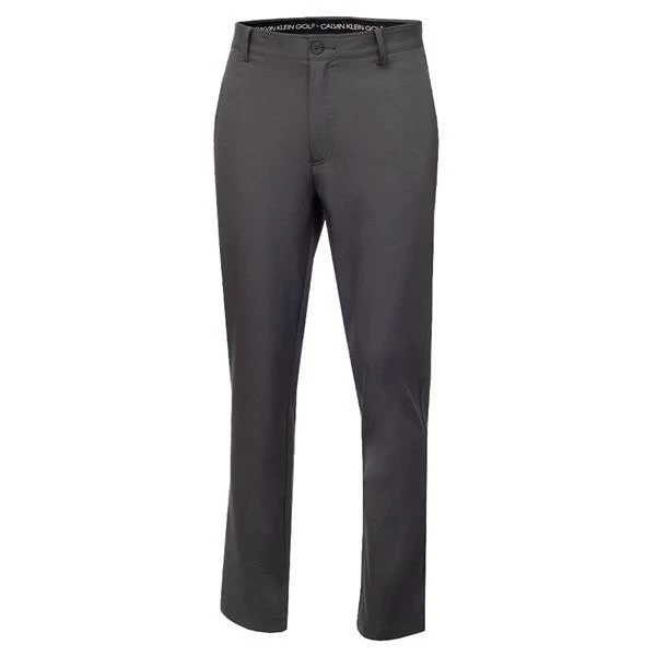 Calvin Klein Golf Gents Regular Fit Stretch Trouser Steel 3 Calvin Klein Golf Gents Regular Fit Stretch Trouser Steel