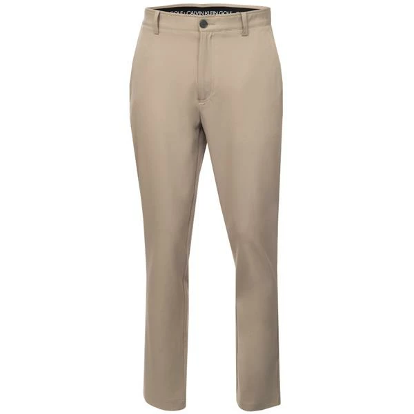 Calvin Klein Golf Gents Regular Fit Stretch Trouser Stone 3 Calvin Klein Golf Gents Regular Fit Stretch Trouser Stone
