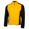 Calvin Klein Golf Gents Frontera Hybrid Jacket Mustard -Golf Clothing Shop P C9832CALVINKLEINJACKETMUSTARDGENTS L